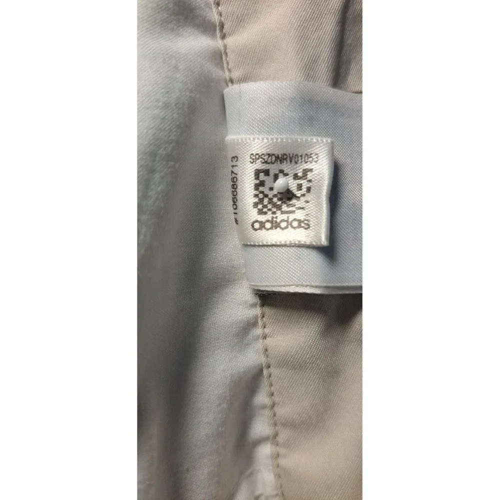 Adidas Pants Clima Lite Men's Flat Front Golf Pants‎ Khaki Performance  34 x 34